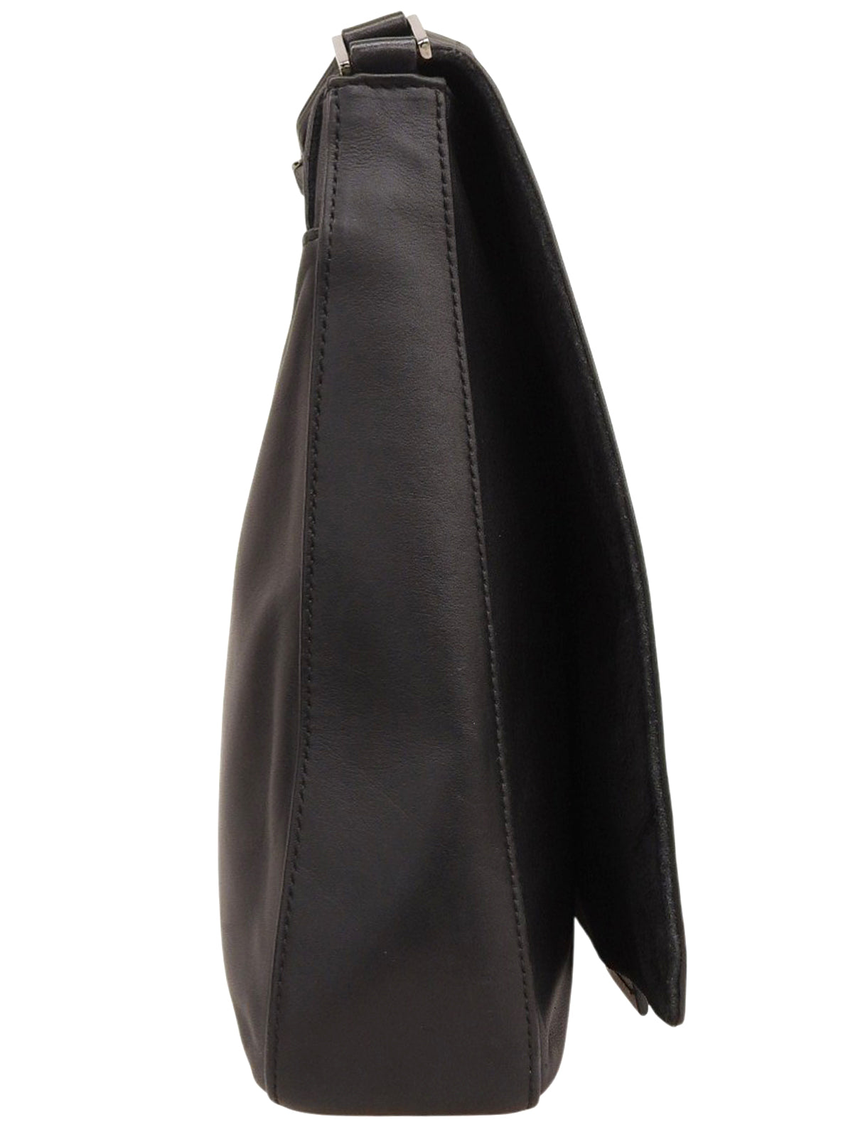 黑色街头时尚单肩包