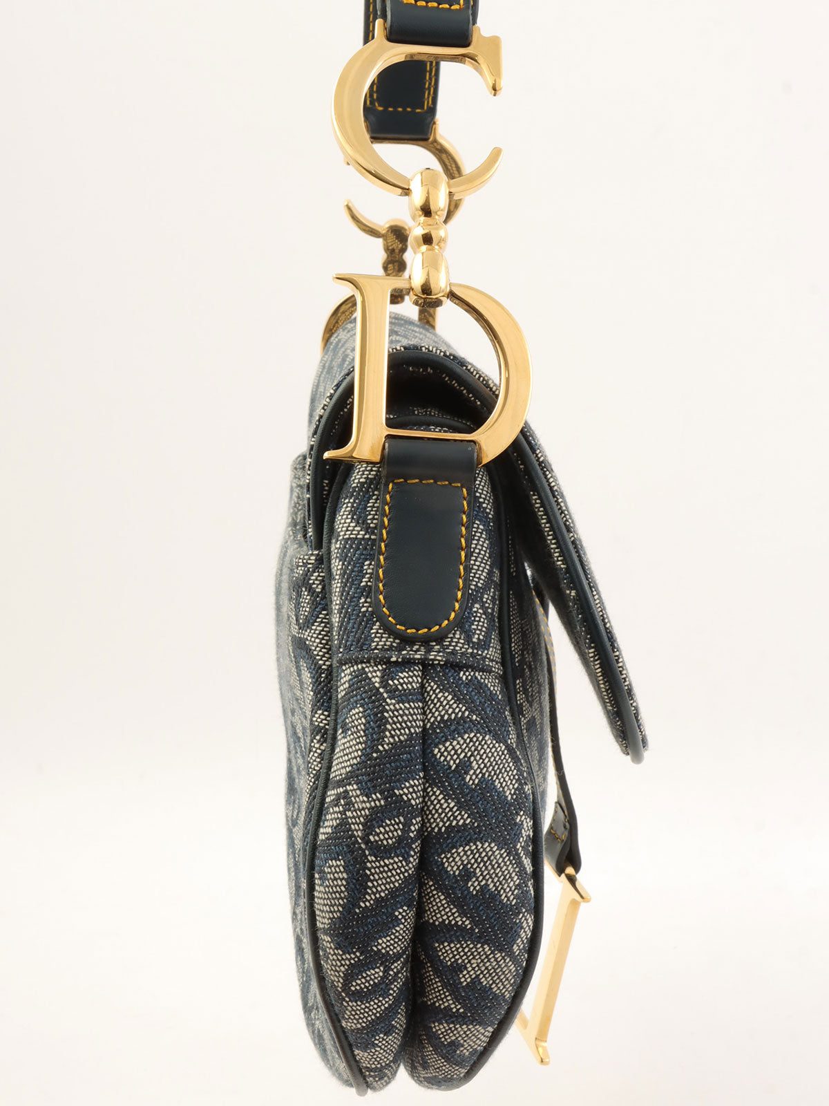 Trotter Pattern Saddle Bag Navy