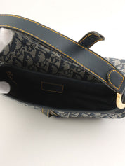 Trotter Pattern Saddle Bag Navy