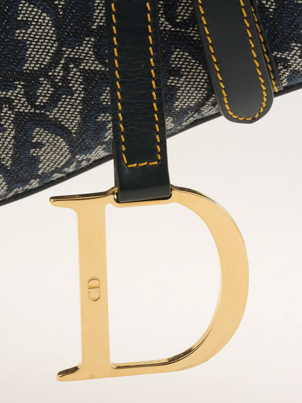 Trotter Pattern Saddle Bag Navy