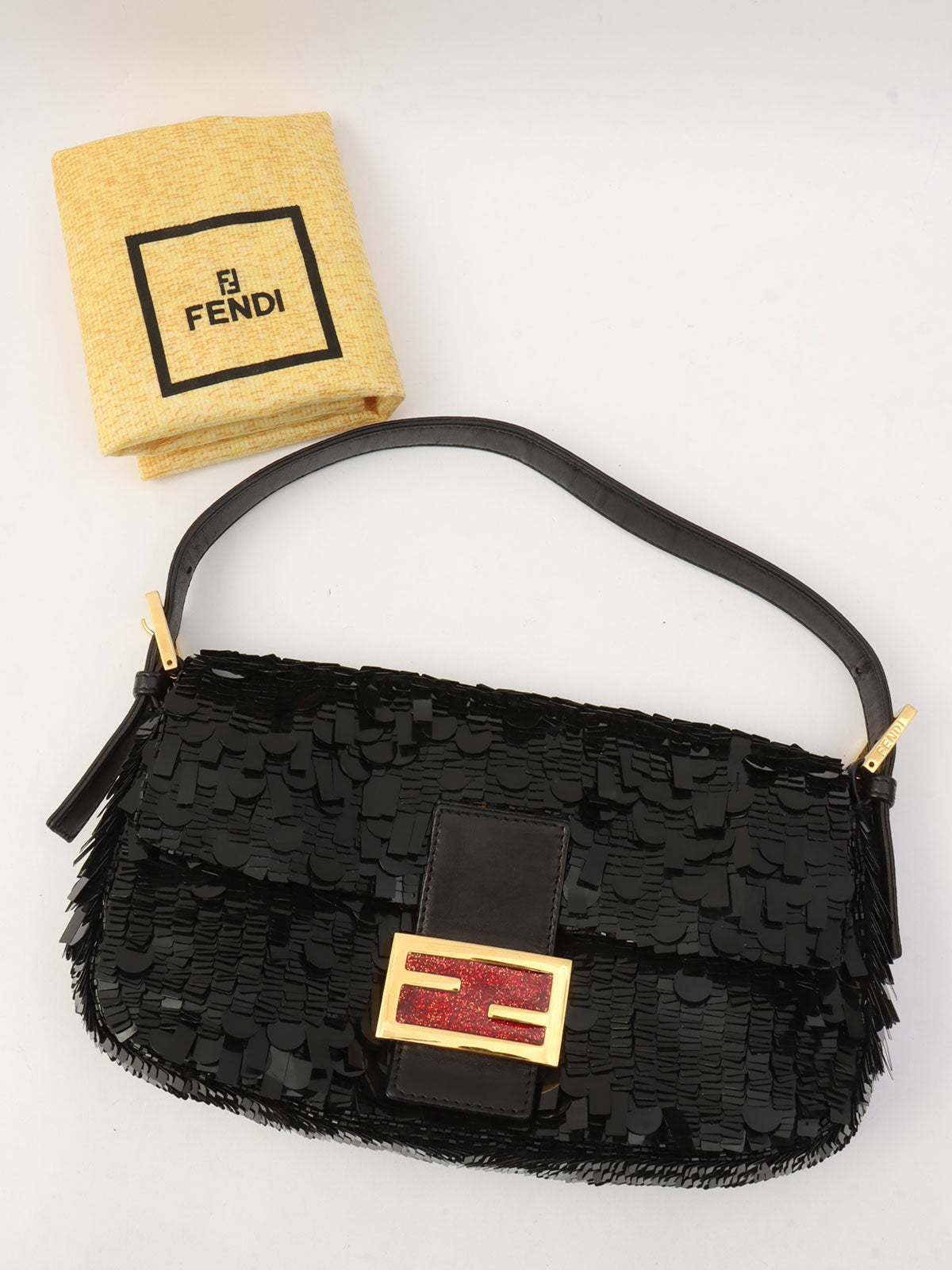 スパンコールマンマバケット ブラック