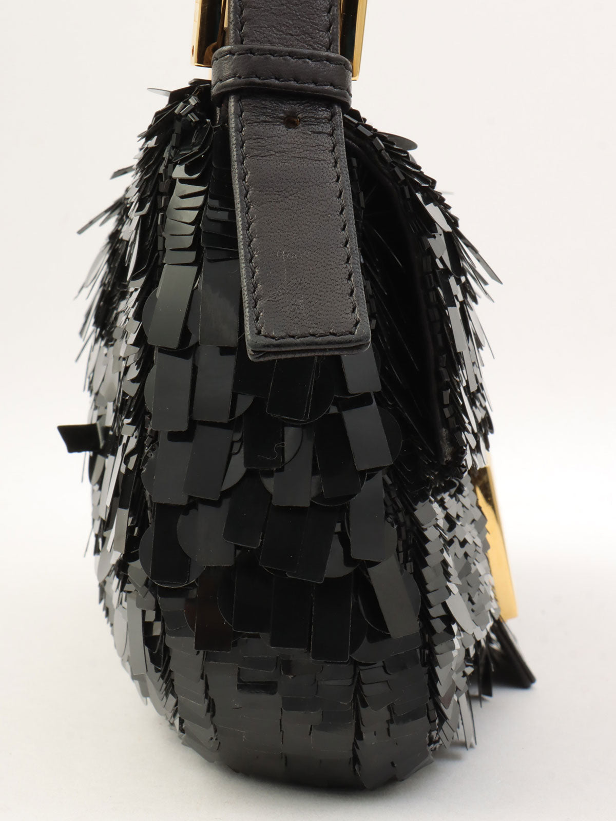 スパンコールマンマバケット ブラック