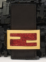 スパンコールマンマバケット ブラック