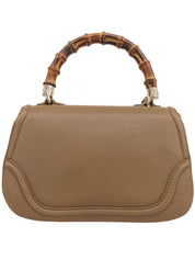 New Bamboo 2-way Bag, Mocha Brown
