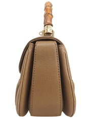 New Bamboo 2-way Bag, Mocha Brown