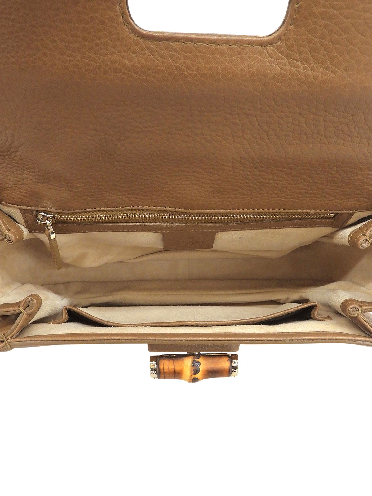 New Bamboo 2-way Bag, Mocha Brown