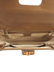 New Bamboo 2-way Bag, Mocha Brown