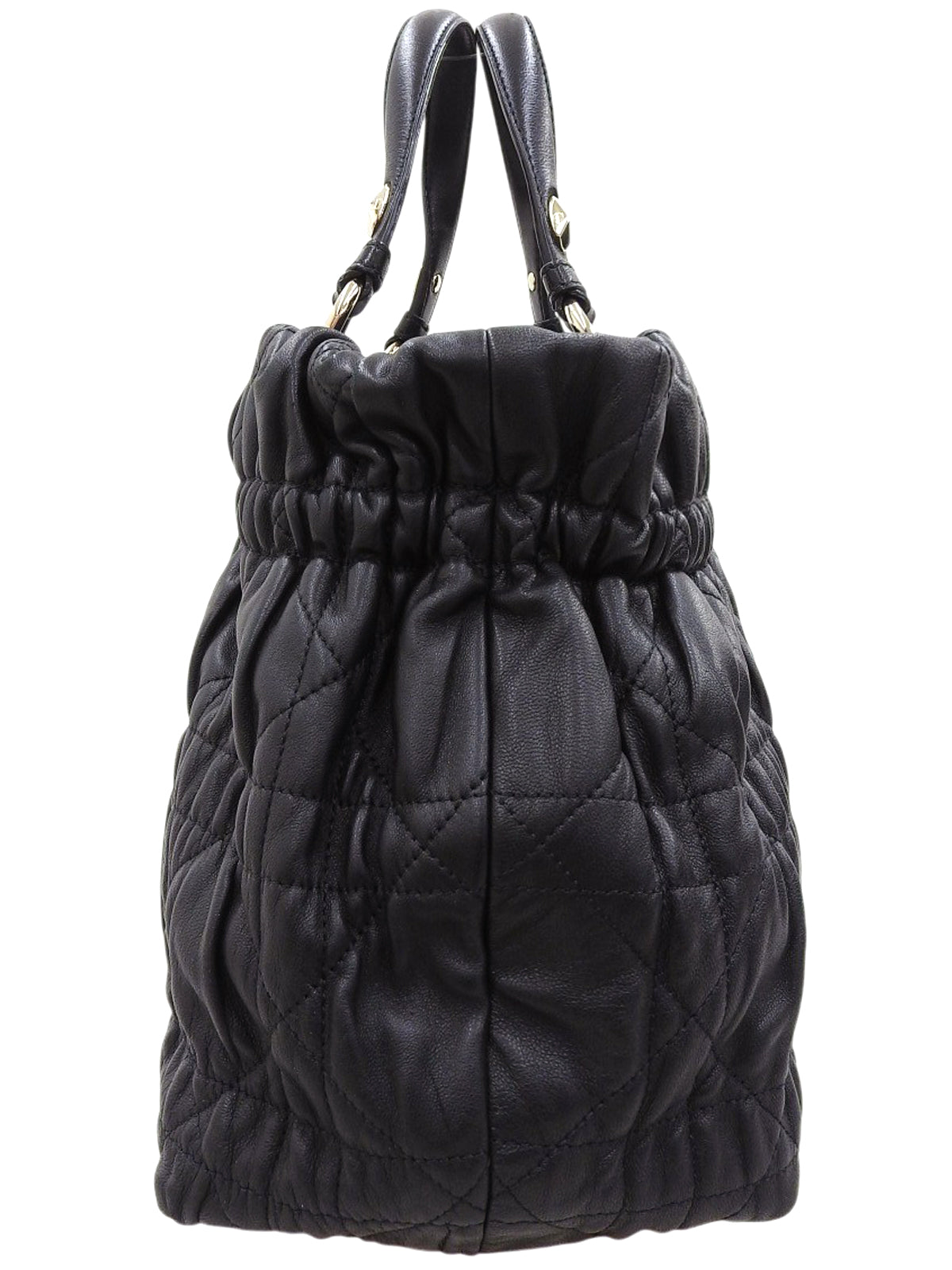 カナージュステッチ2wayバッグ ブラック