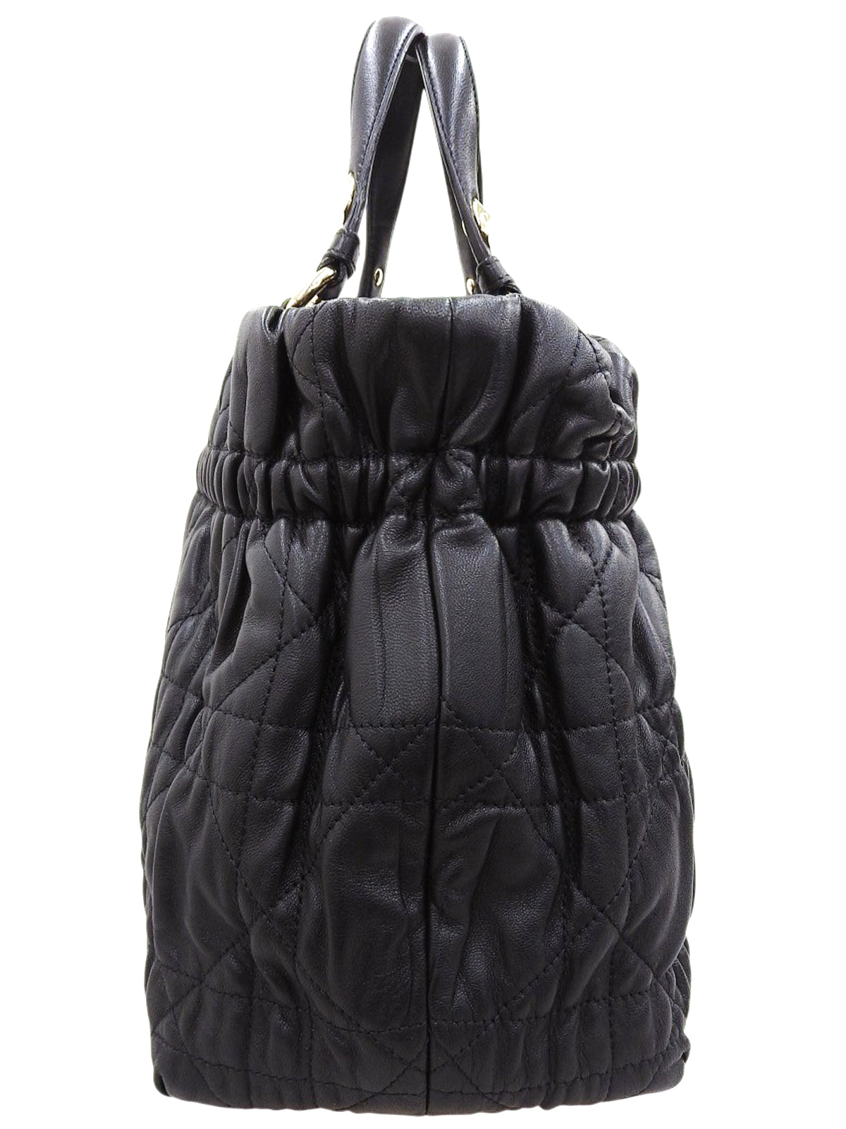 カナージュステッチ2wayバッグ ブラック