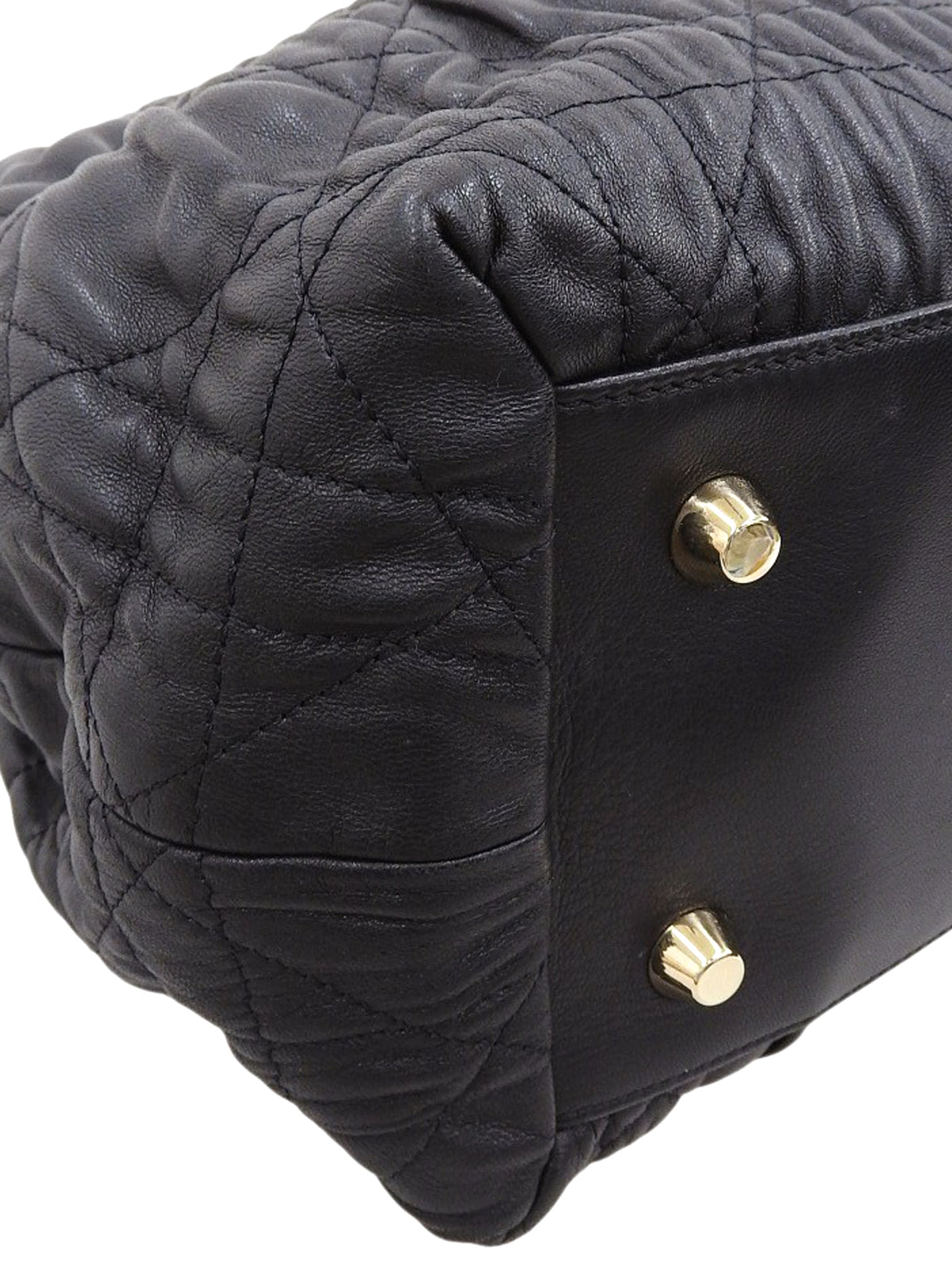 カナージュステッチ2wayバッグ ブラック