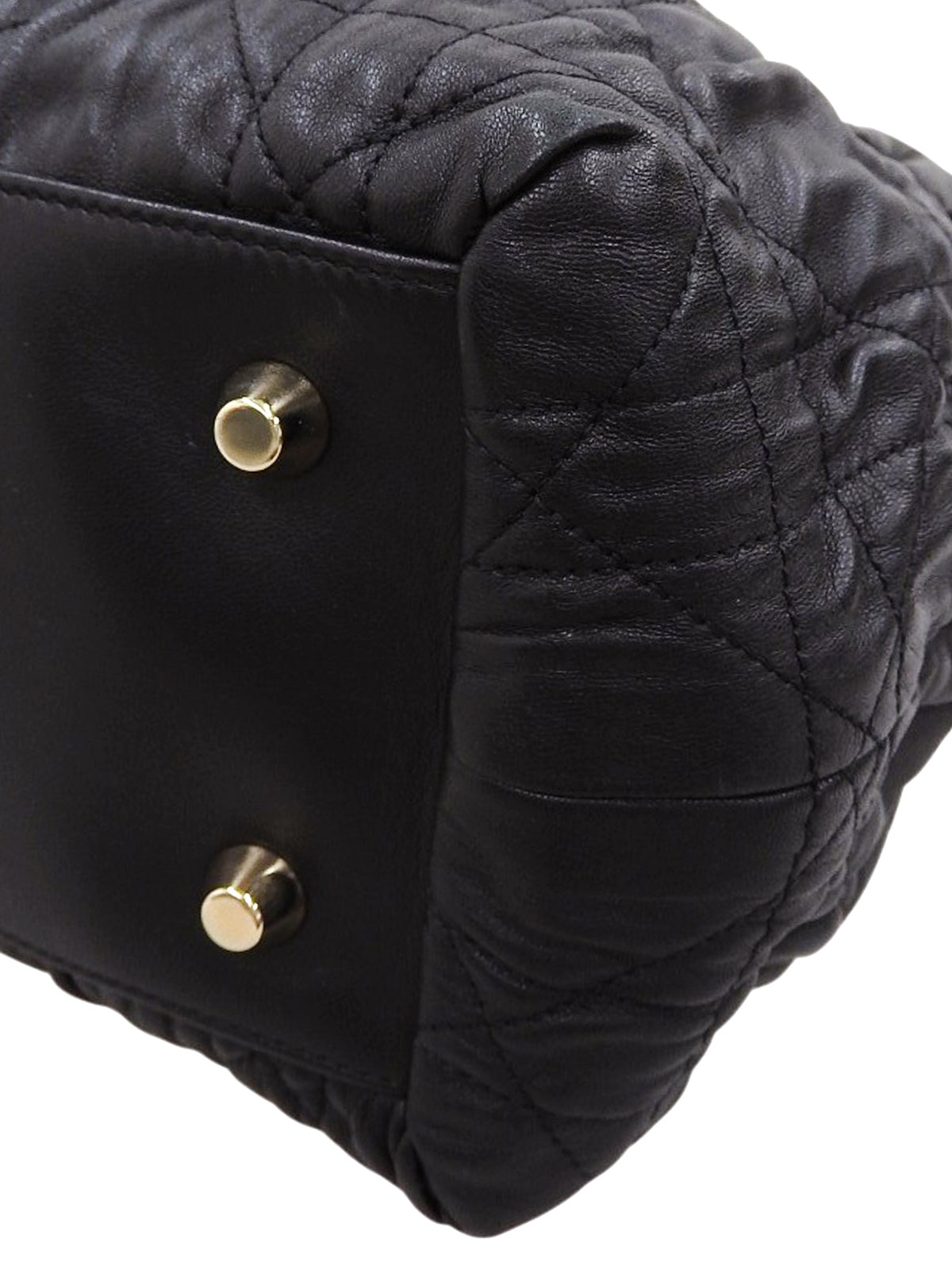 カナージュステッチ2wayバッグ ブラック