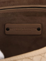 驼色 Intrecciato 刺绣 Hobo 包