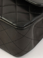 2009年頃製 クラシックフラップチェーンバッグ25cm ブラック