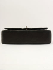 2009年頃製 クラシックフラップチェーンバッグ25cm ブラック