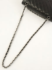 2009年頃製 クラシックフラップチェーンバッグ25cm ブラック