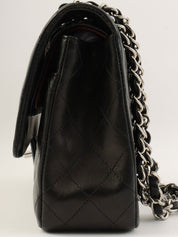 2009年頃製 クラシックフラップチェーンバッグ25cm ブラック