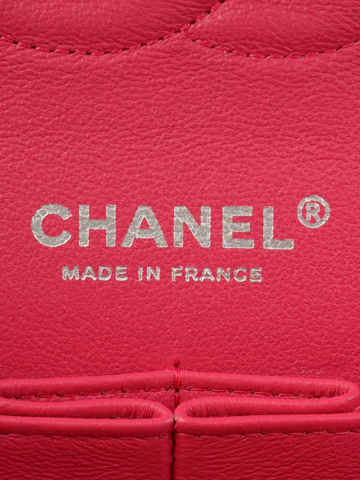 2014 Tweed Classic Flap Chain Bag 25 in Pink/White