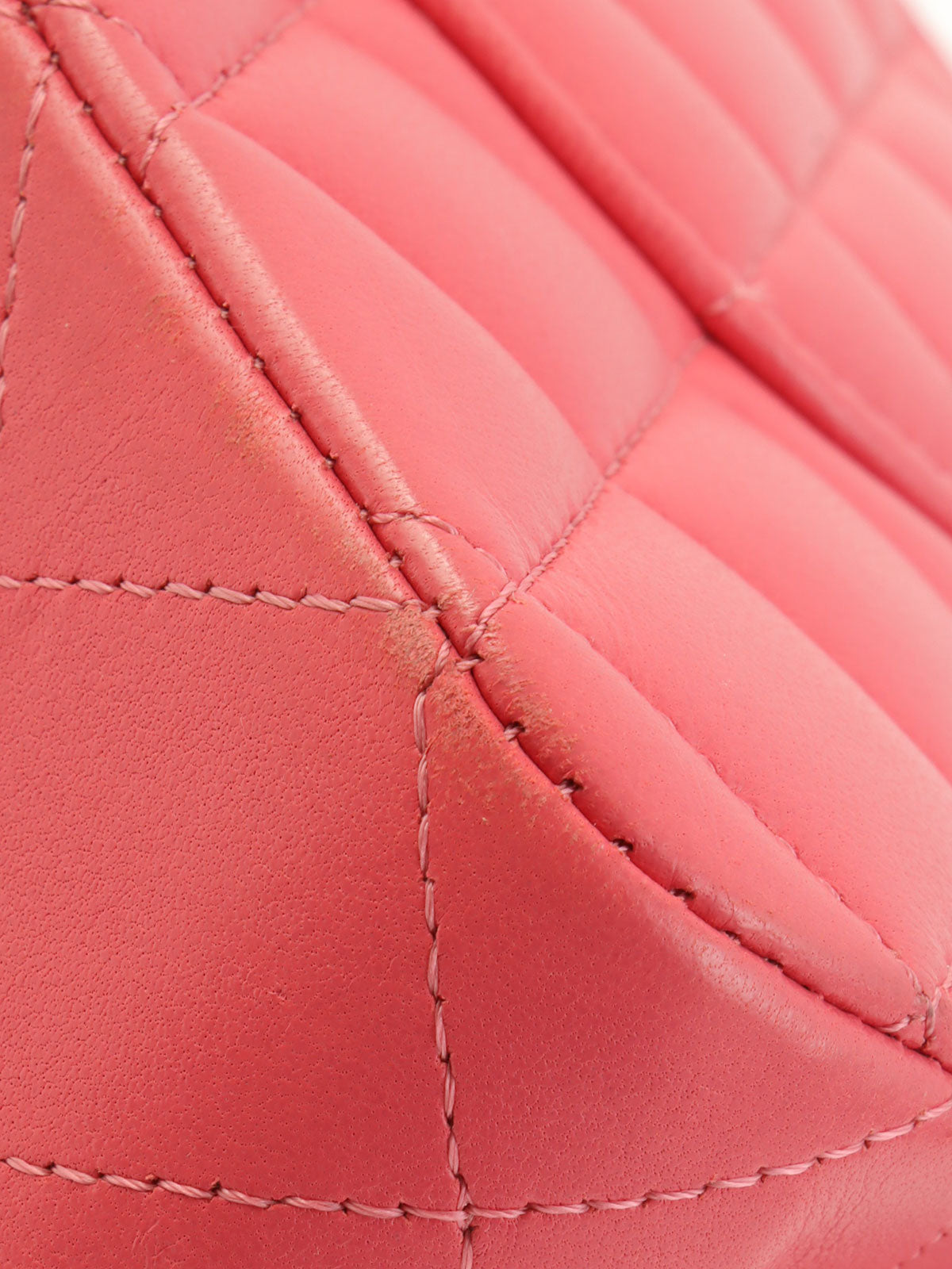 2019年製 クラシックフラップチェーンバッグ25cm ピンク