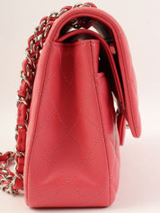2019 Classic Flap Chain Bag 25cm Pink
