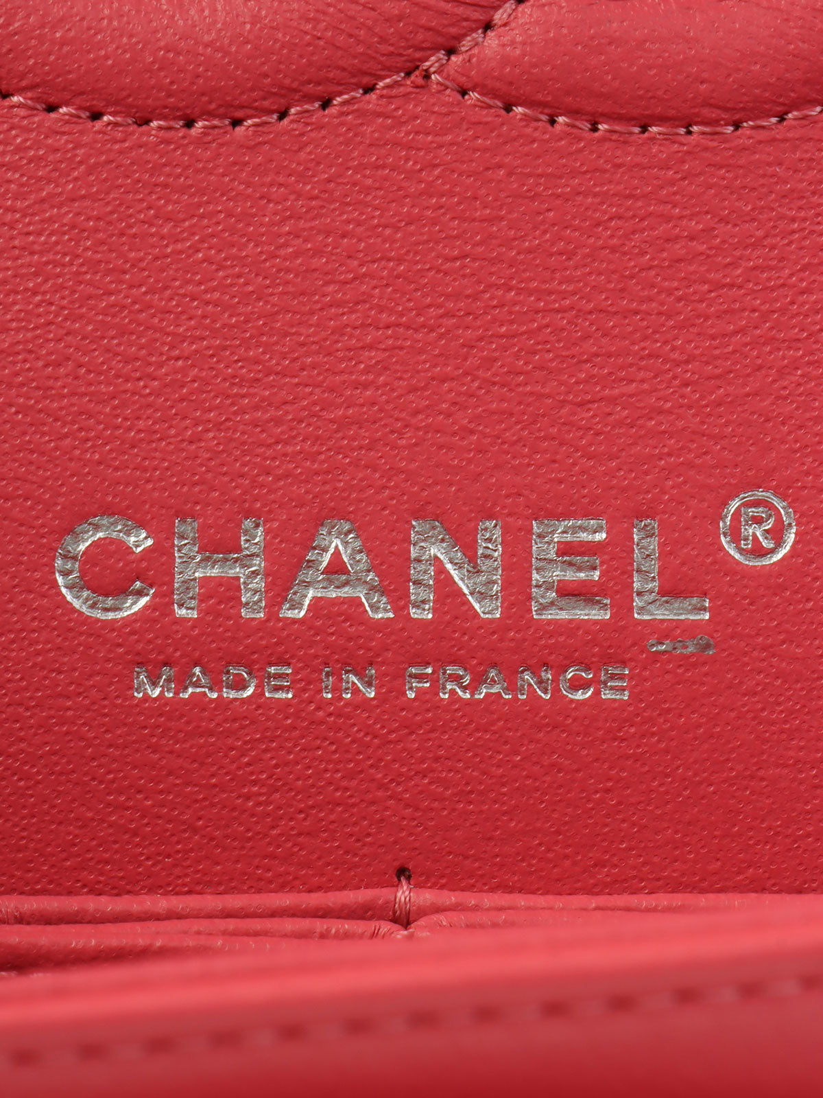 2019年製 クラシックフラップチェーンバッグ25cm ピンク