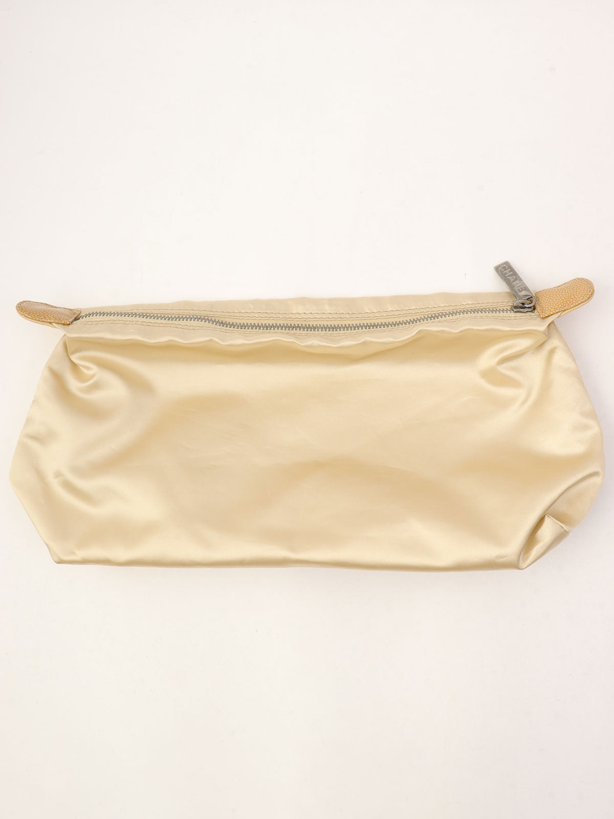 Around 2005 Made Caviar Skin 2.55 Chain Tote Bag Beige