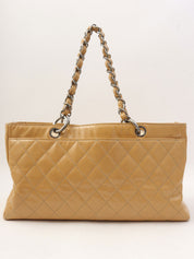 Around 2005 Made Caviar Skin 2.55 Chain Tote Bag Beige
