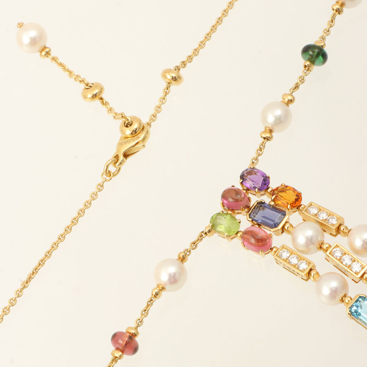 18K Allegra 项链 黄金/多色