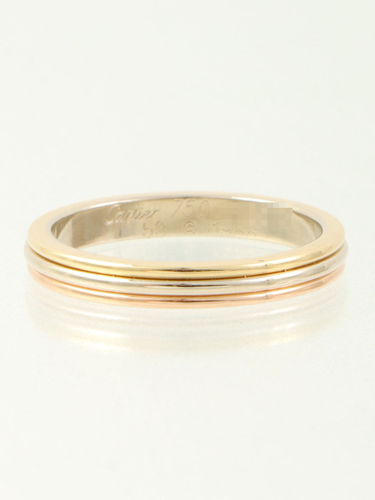 18K 旺多姆戒指，可选黄金/玫瑰金/白金