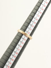 18K 旺多姆戒指，可选黄金/玫瑰金/白金