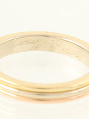 18Kヴァンドームリング イエローゴールド/ピンクゴールド/ホワイトゴールド