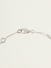 18Kダイヤモンドスウィートアルハンブラブレスレット シルバー