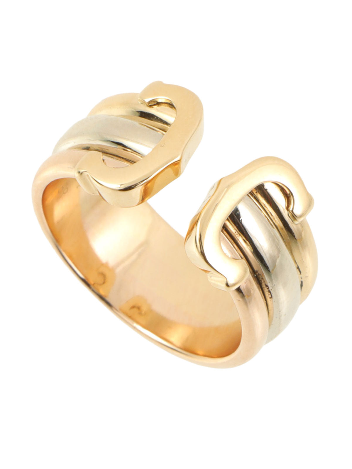 18K2C Ring Yellow Gold/Pink Gold/White Gold