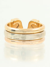 18K2C Ring Yellow Gold/Pink Gold/White Gold