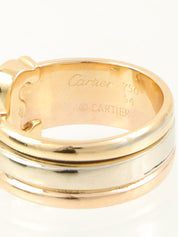 18K2C Ring Yellow Gold/Pink Gold/White Gold