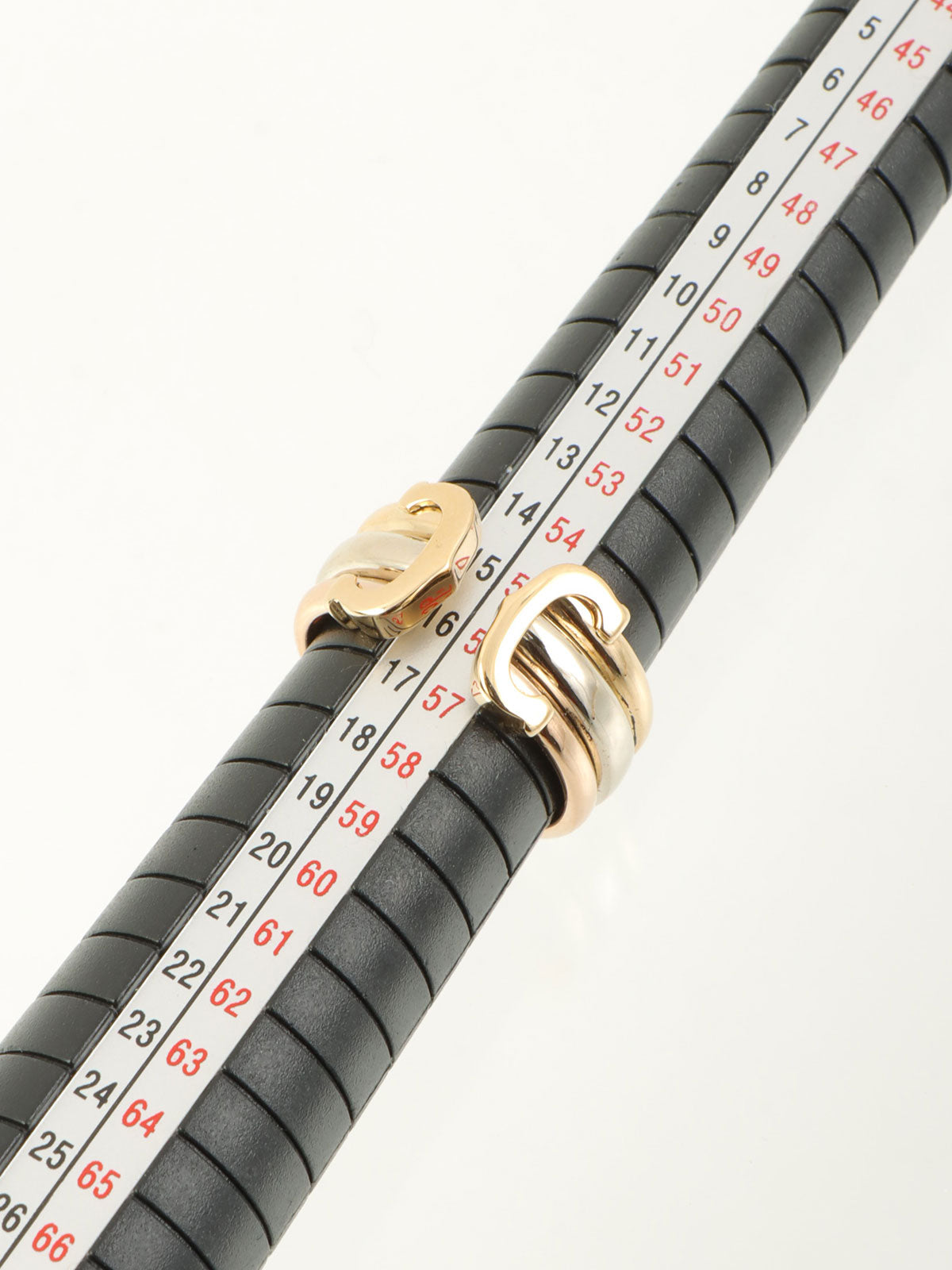 18K2C Ring Yellow Gold/Pink Gold/White Gold