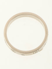 18Kハッピーバースデーリング ホワイトゴールド