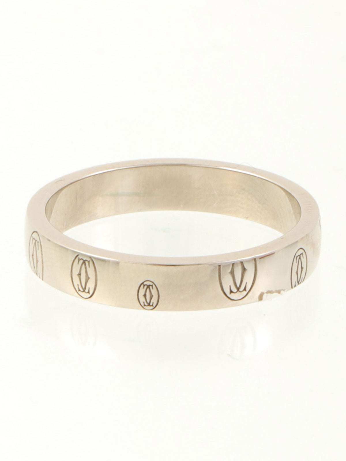 18Kハッピーバースデーリング ホワイトゴールド