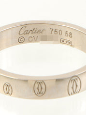 18Kハッピーバースデーリング ホワイトゴールド