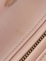 レディディオールカナージュステッチ2wayバッグM ピンク