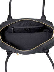 黑色帆布 GG 图案公主波士顿包