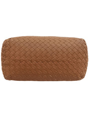 イントレチャートトートバッグ ブラウン