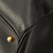 CC Mark Stitch 2-Way Boston Bag, Black, Made Circa 1995