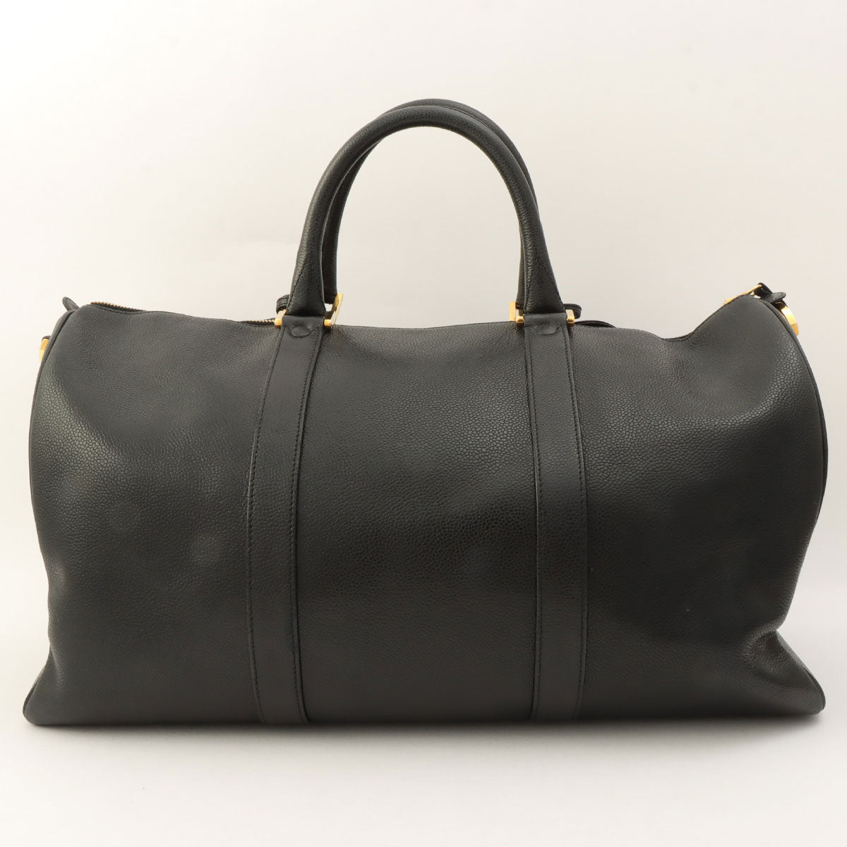 CC Mark Stitch 2-Way Boston Bag, Black, Made Circa 1995