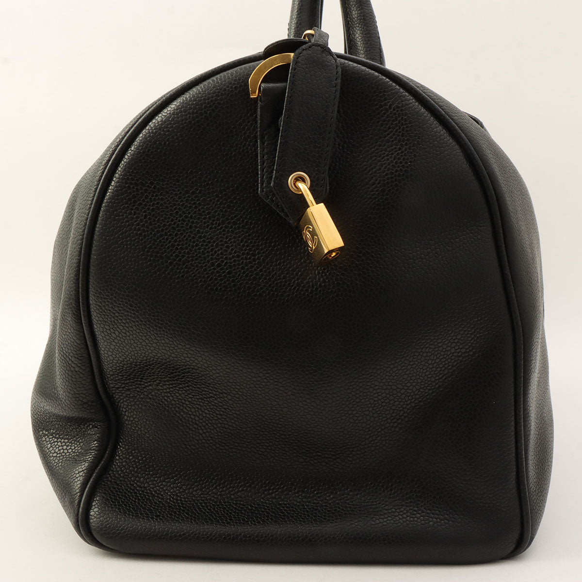 CC Mark Stitch 2-Way Boston Bag, Black, Made Circa 1995