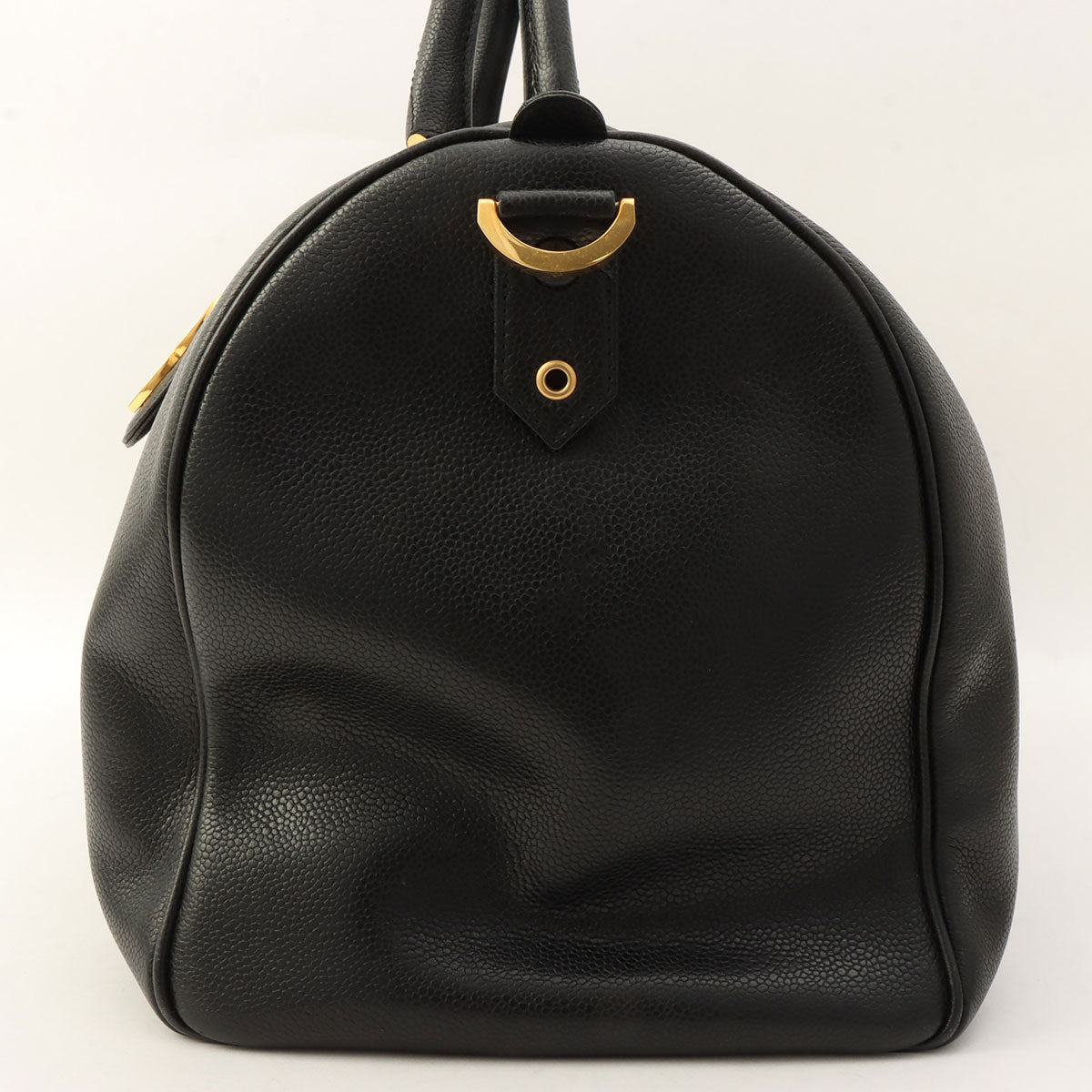 CC Mark Stitch 2-Way Boston Bag, Black, Made Circa 1995