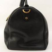 CC Mark Stitch 2-Way Boston Bag, Black, Made Circa 1995