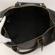 CC Mark Stitch 2-Way Boston Bag, Black, Made Circa 1995