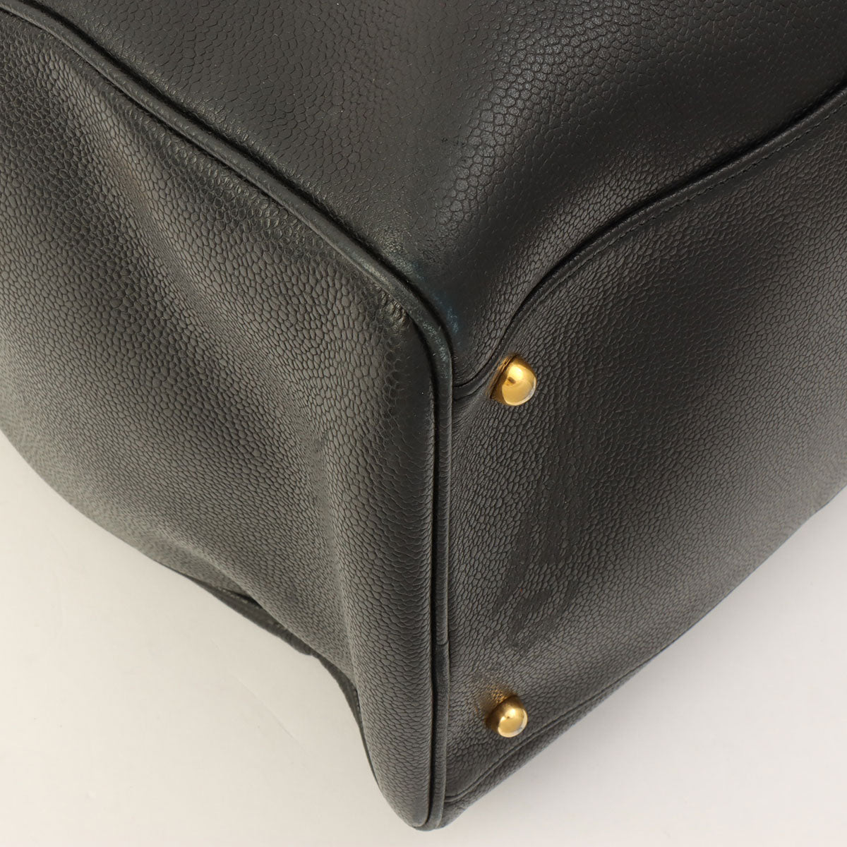 CC Mark Stitch 2-Way Boston Bag, Black, Made Circa 1995