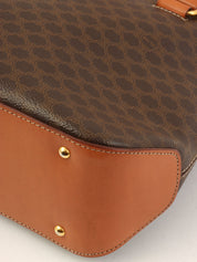 マカダムパターン2wayトートバッグ ブラウン