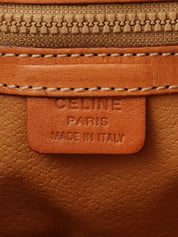 棕色碎石图案两用手提包